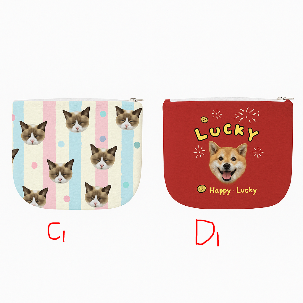 Custom Pet Coin Pouch
