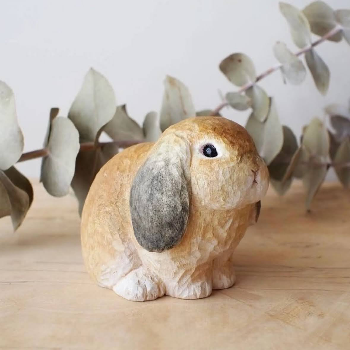 Custom Hand-Carved Wooden Pet Sculpture