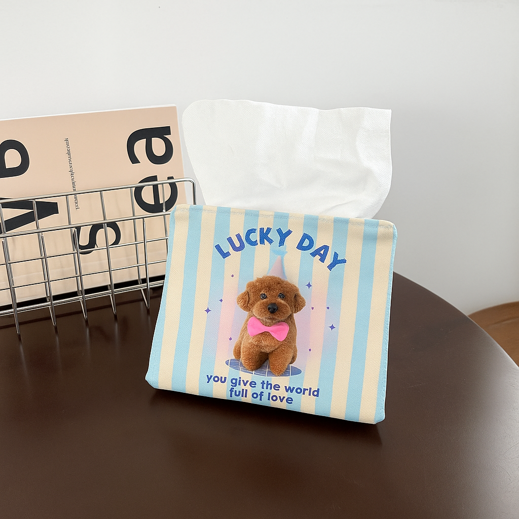 Custom Pet Tissue Box Cover