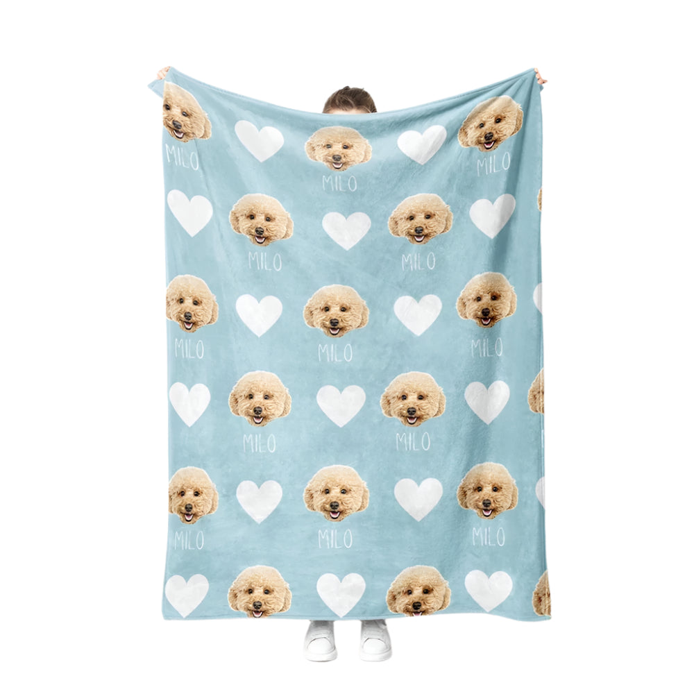 PawPrint Memories Personalized Blanket