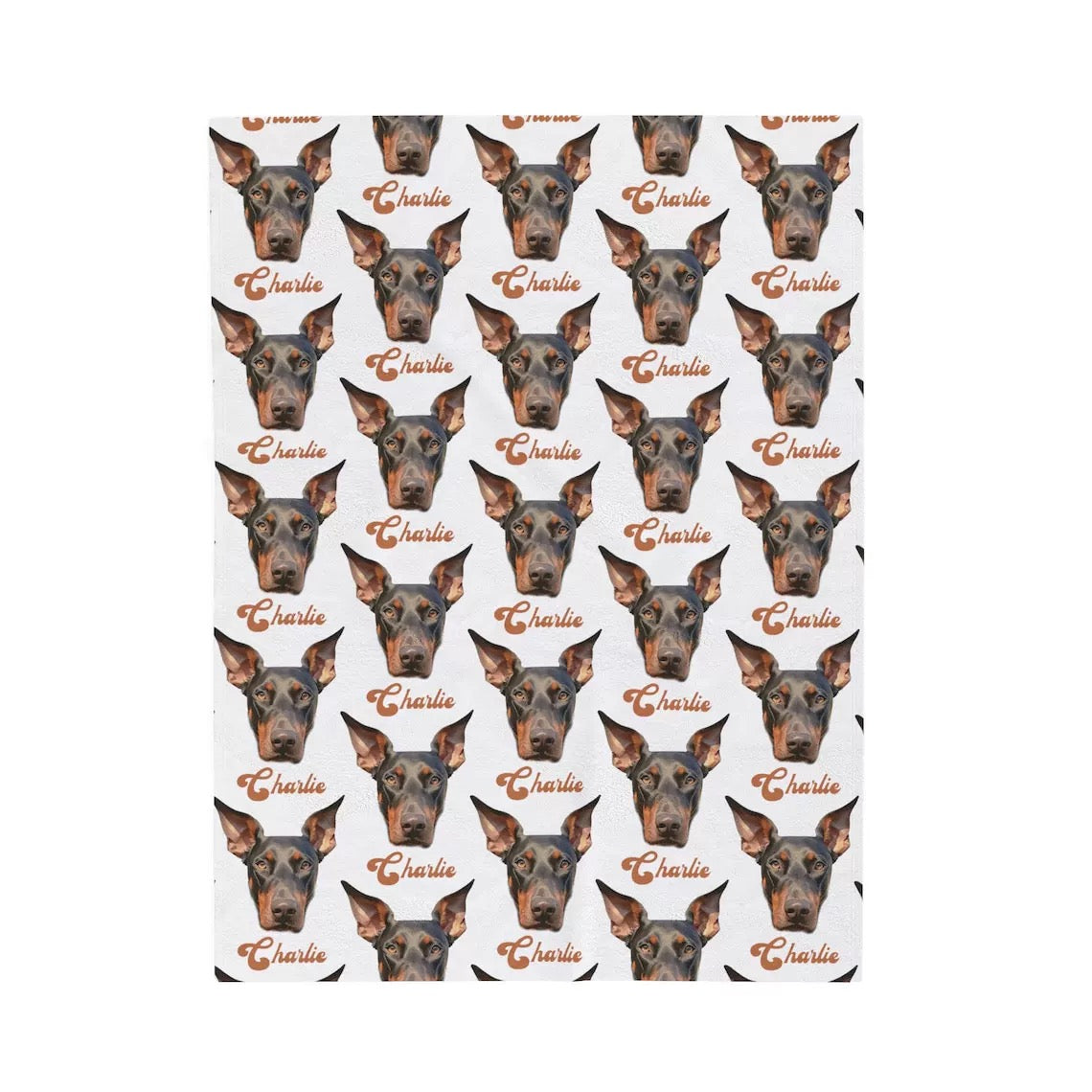 PawPrint Memories Personalized Blanket