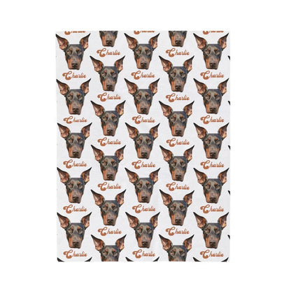 PawPrint Memories Personalized Blanket