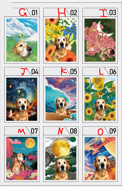 Custom Pet Portrait Light Frame; Personalized Art with LED Backlight
