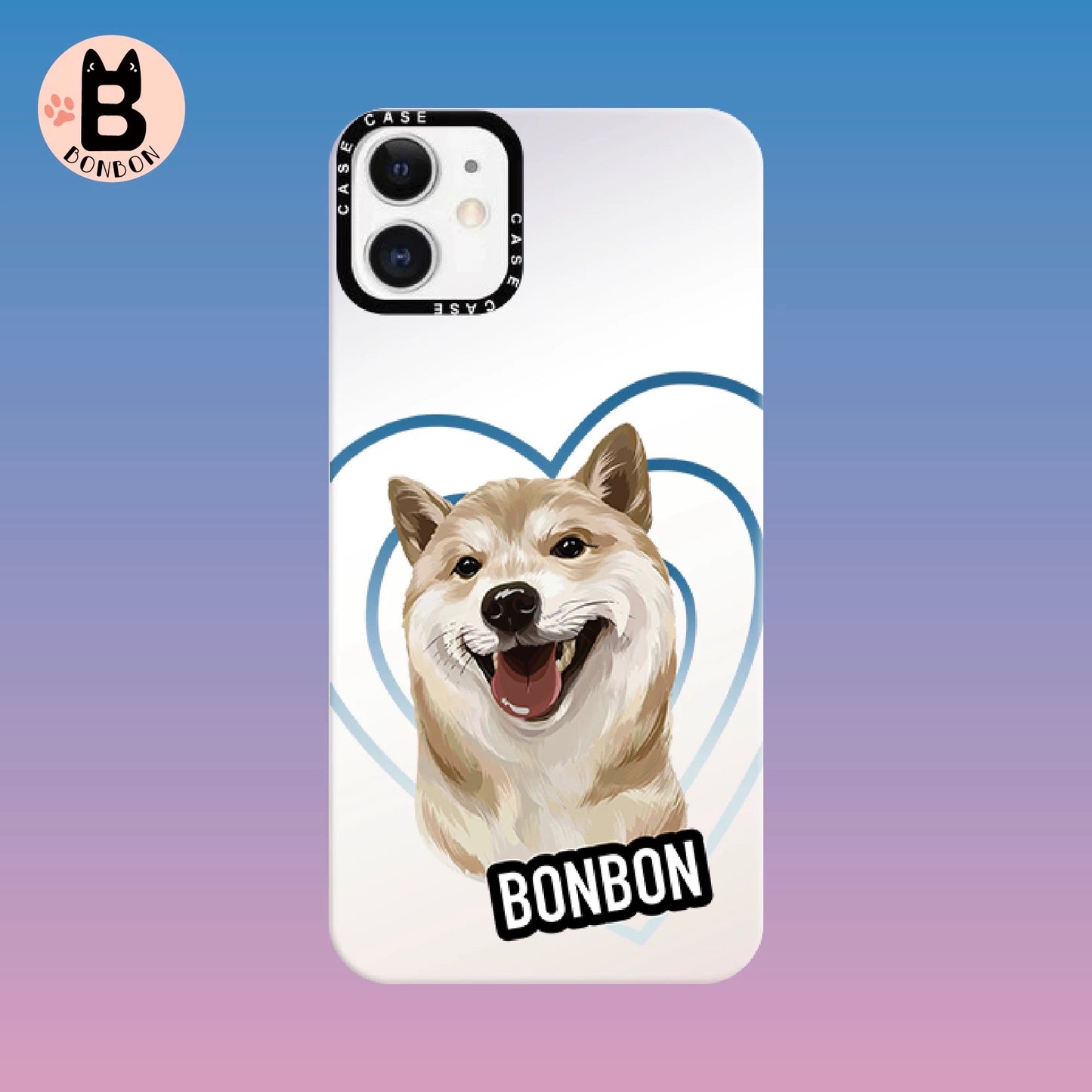 Personalized Hand-Drawn Pet Phone Case