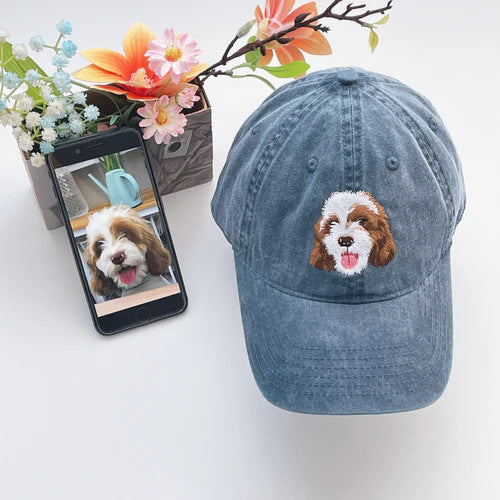 Custom Pet Embroidered Hat