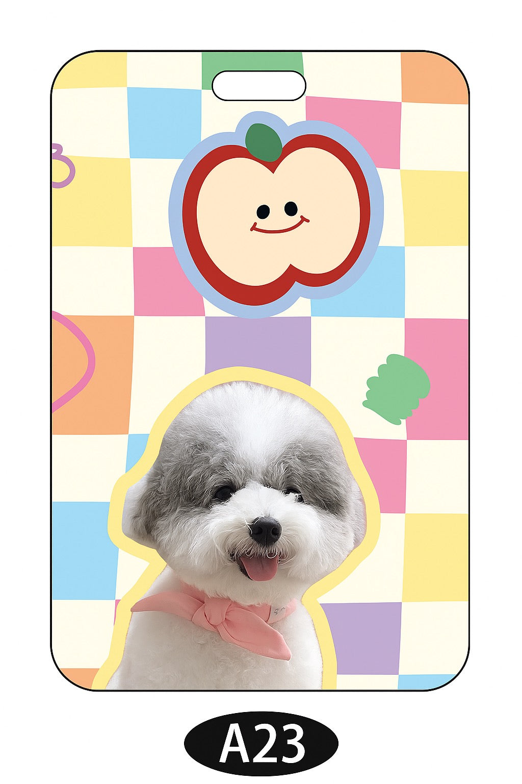 Custom Pet Photo ID Card Holder; School, Transit, or Office Use