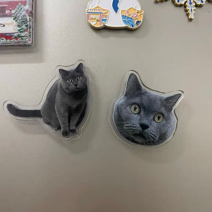 Custom Acrylic Pet Fridge Magnet