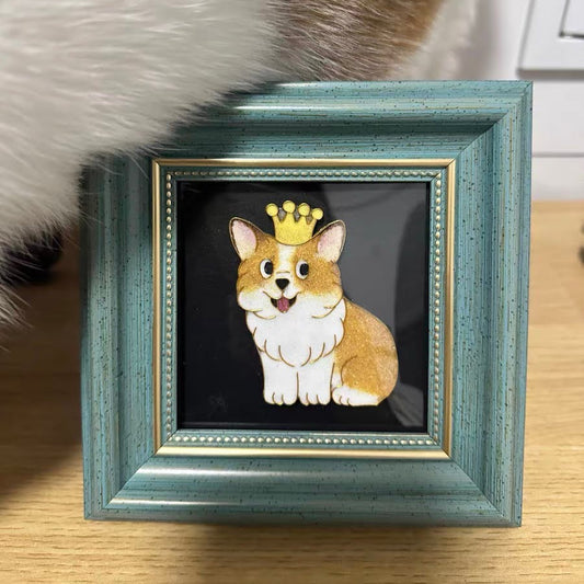 Custom Pet Cloisonné Enamel Picture Frame