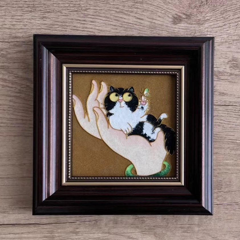 Custom Pet Cloisonné Enamel Picture Frame