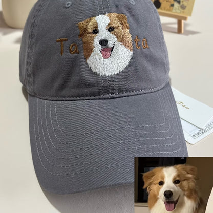 Custom Pet Embroidered Hat