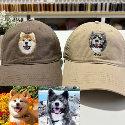 Custom Pet Embroidered Hat