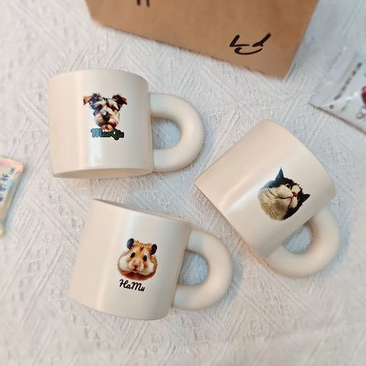 Custom Pet Portrait Mug