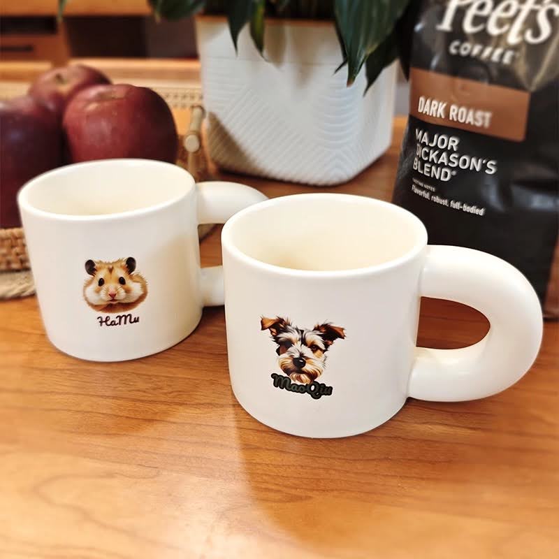 Custom Pet Portrait Mug