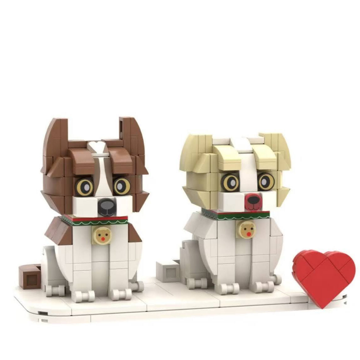 Custom Pet Building Block Figure