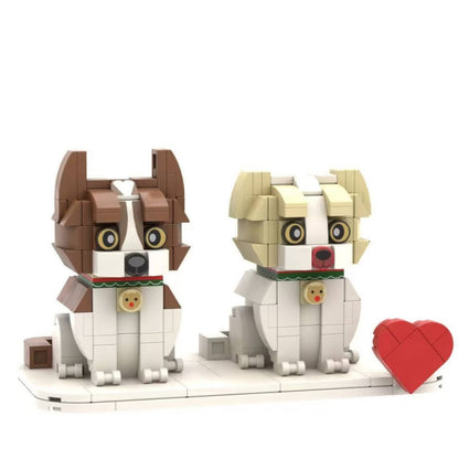 Custom Pet Building Block Figure