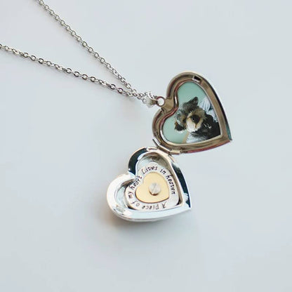 Custom Pet Portrait Necklace